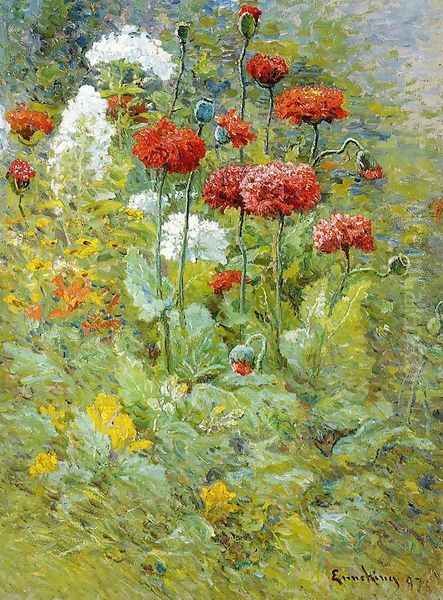 Flowers in a Garden - view 1