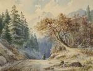 Winterliche Landschaft In Tirol