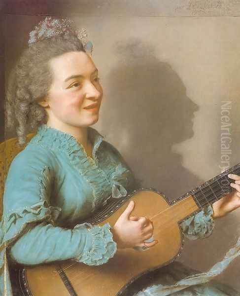 Portrait of Marie-Justine-Benoite Favart-Duronceray 1757 - view 1
