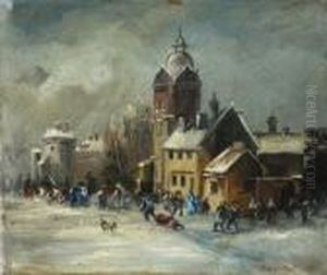 Markt Vor Der Stadtmauer