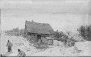 Bauernhaus. by Anton Doll