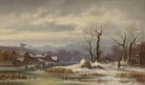 Eisvergnugen Vor Dem
 Dorf.