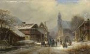 Taufgesellschaft Auf Winterlicher
 Dorfstrase.
