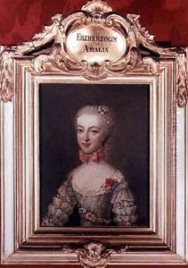 Archduchess Maria Amalia 1746-1804 by Etienne Liotard
