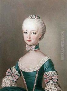 Marie Antoinette 1755-93 daughter of Emperor Francis I and Maria Theresa of Austria by Etienne Liotard