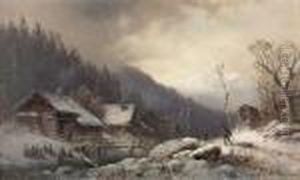"motiv Aus Dem Bregenzer Wald". by Anton Doll
