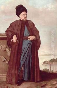 Richard Pococke in oriental costume 1738 by Etienne Liotard
