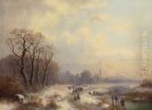 Winterliche
Vorgebirgslandschaft - view 1