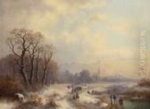 Winterliche
Vorgebirgslandschaft by Anton Doll