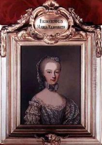 Archduchess Maria Elisabeth 1743-1808 by Etienne Liotard
