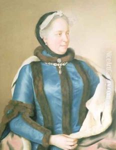 Empress Maria Theresa of Austria 1717-80 by Etienne Liotard