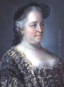 Maria Theresa Empress of Austria 1762 by Etienne Liotard