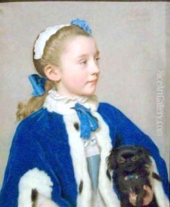 Portrait of Maria Frederike van Reede Athlone at Seven Years of Age by Etienne Liotard