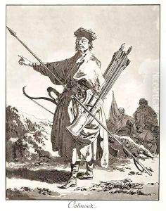 Calmouk by Jean-Baptiste Le Prince
