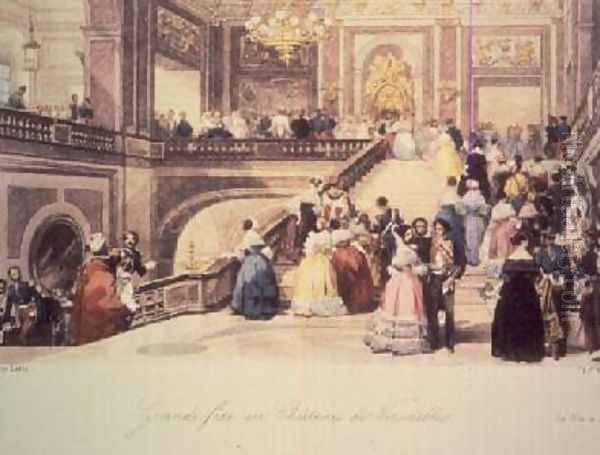 A Ball at the Chateau de Versailles - view 1