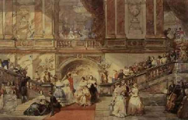 A Ball at the Town Hall - view 1