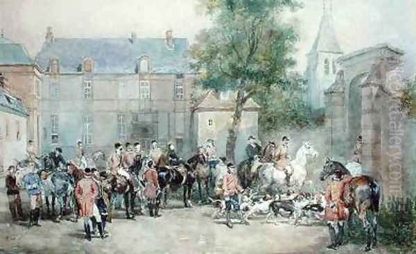 Leaving for the hunt - view 1