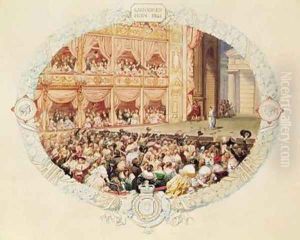 Interior of Her Majestys Theatre