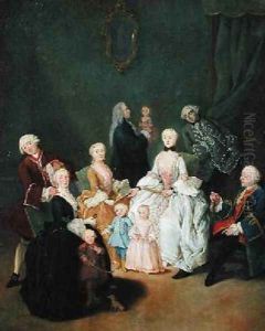 A Patrician Family 1752 by Pietro Longhi