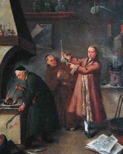 The Alchemists 1757 by Pietro Longhi