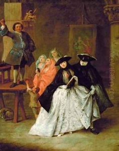 The Charlatan 1757 by Pietro Longhi