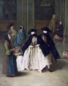 The Perfume Seller 2 by Pietro Longhi