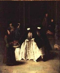 The Perfume Seller by Pietro Longhi