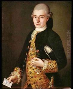 Portrait of a Gentleman with a Rose Buttonhole