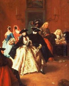 The Parlour by Pietro Longhi