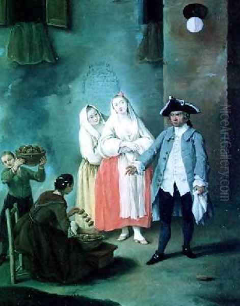 The Seller of Fritters - view 1