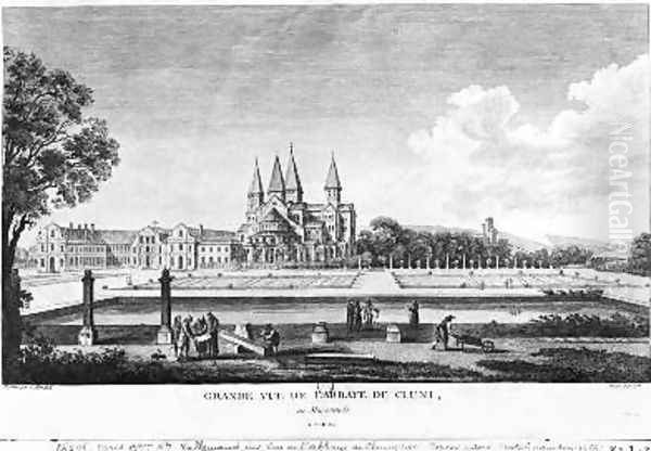 View of Cluny Abbey - view 1
