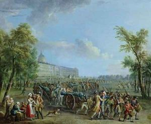 The Pillage of the Invalides by Jean-Baptiste Lallemand