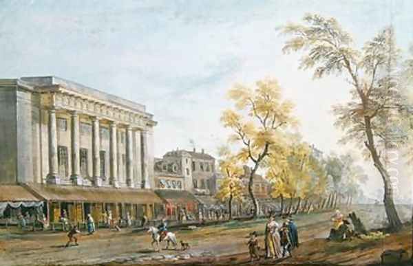 The Theatre des Italians - view 1