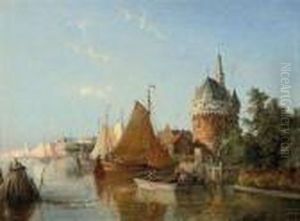 Rowing Out At Hoorn, Holland