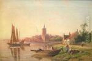 "kampen On The Zuider Zee Holland"