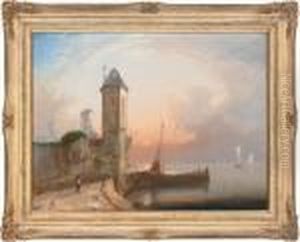 Sunset By The Quay