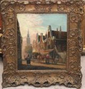 Dutch Town by William Raymond Dommersen