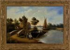 Canal Scene Canal Scene