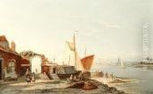 Hauling In The Nets by William Raymond Dommersen
