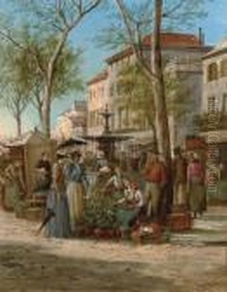 The Market Square, Grasse - view 1