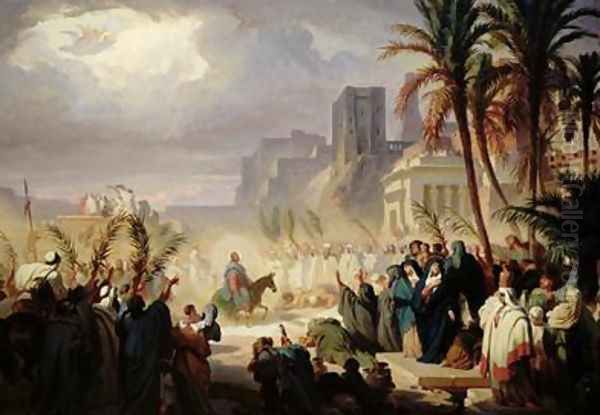 The Entry of Christ into Jerusalem - view 1
