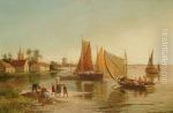 A View Of An Estuary - view 1
