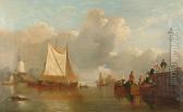Landing The Passengers Off The Dort Ferry - view 1