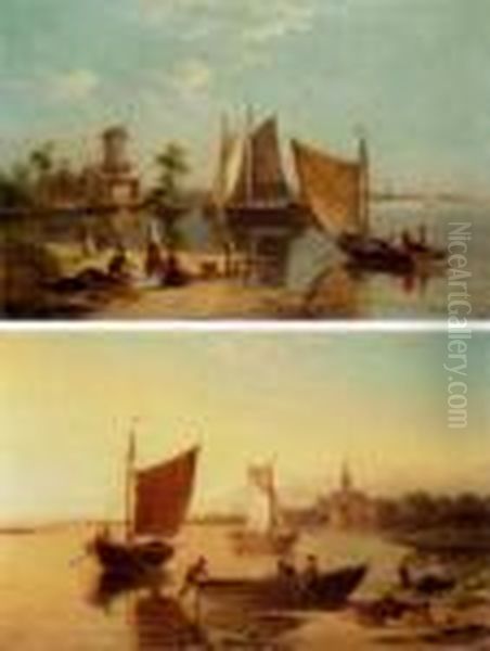 Schiedam On The Sheldt (#) Enkhuizen On The Zuider-zee - view 1