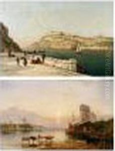Italian Coastal Scenes by William Raymond Dommersen
