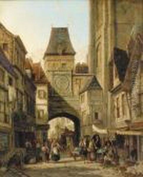 The Clock Tower, Rouen - view 1