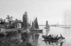 Tholen, On The Scheldt by William Raymond Dommersen