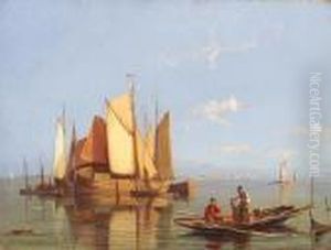 Fishing Boats On The Zuider Zee, Holland