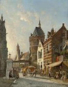 Utrecht, Holland by Pieter Cornelis Dommershuijzen