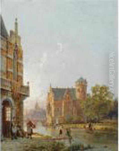 The Castle Of Oude Ney, Friesland, Holland - view 1